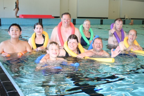 zwemgroep De Dobbertjes in Zwembad Olympia