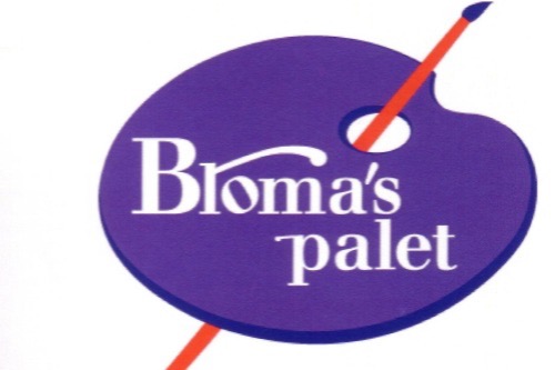 logo schilderclub Broma's Palet