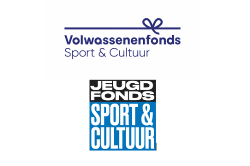 logo's Volwassenenfonds Sport & Cultuur en Jeugdfonds Sport & Cultuur
