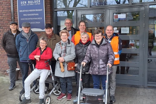 wandelgroep voor Den Bolder