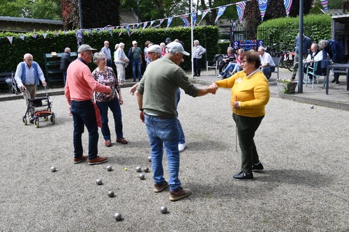 Foto bij  Jeu-de-boulestoernooi 